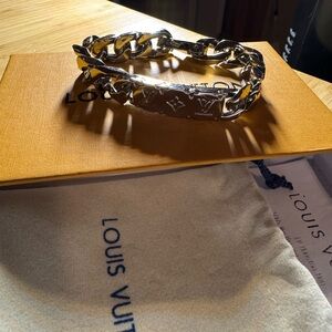 Louis Vuitton Monogram Chain Bracelet